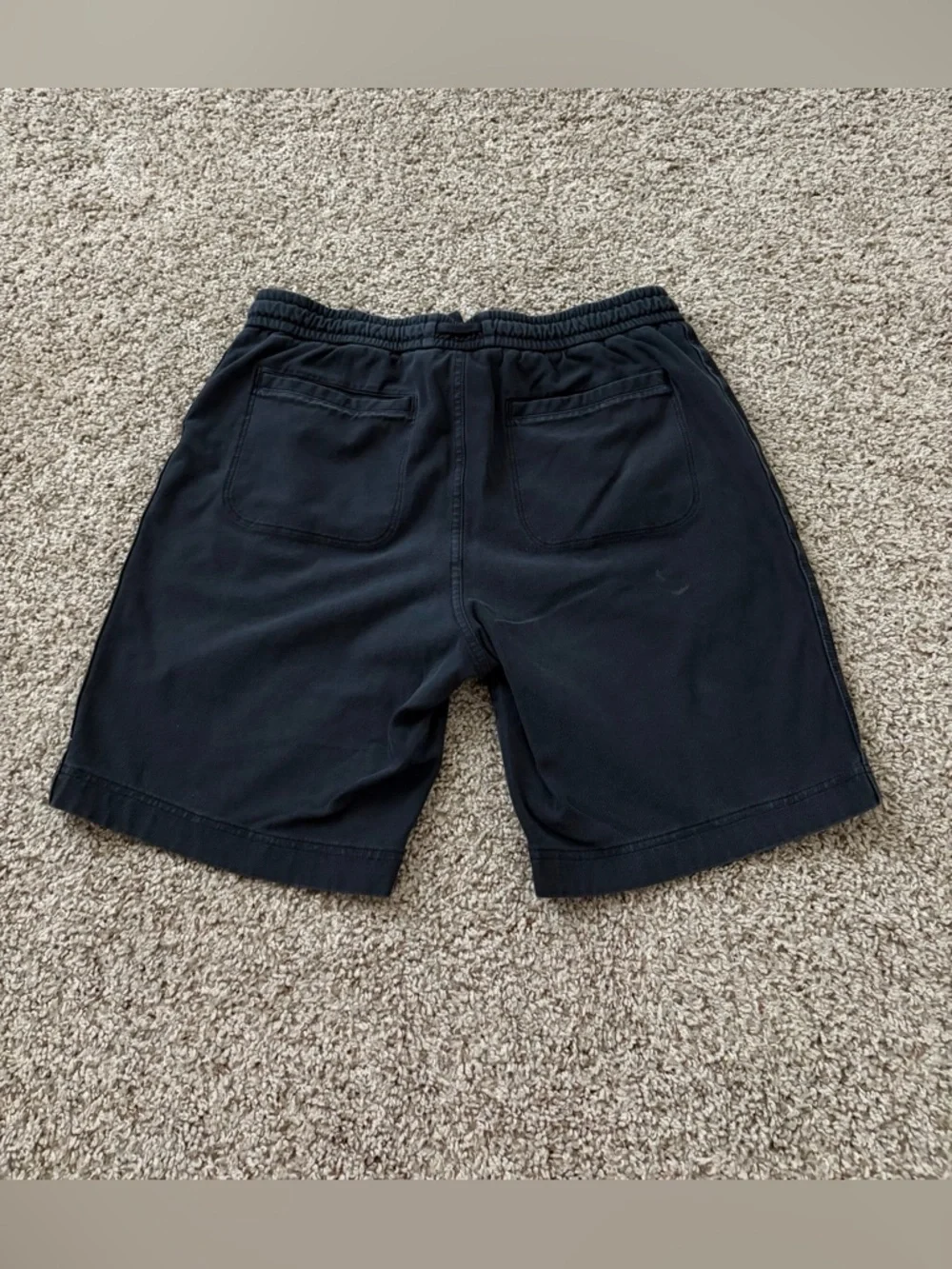 Athleta Men's Black Athletic Drawstring Shorts